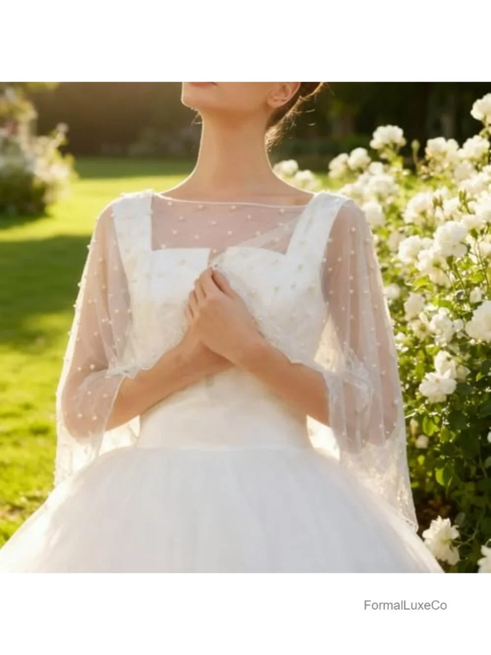 N/A sheer white